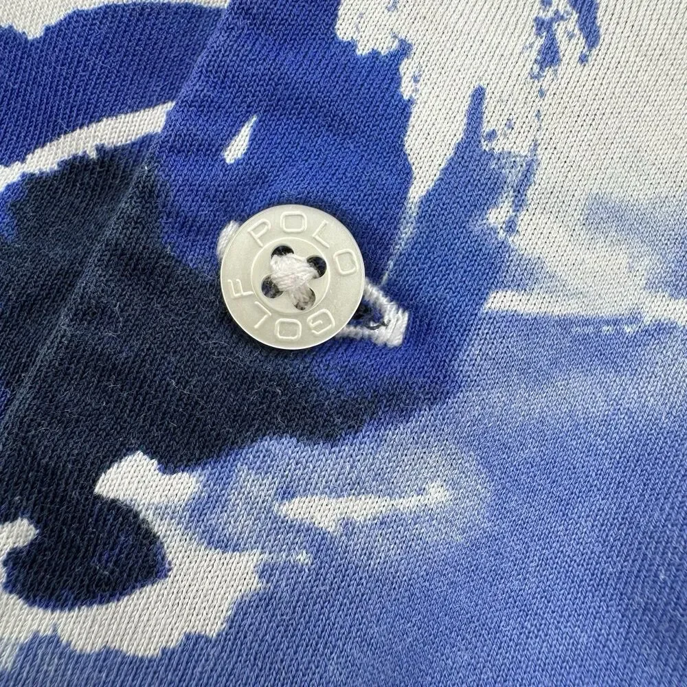 Ralph Lauren Polo Golf Shirt Mens Large British West Indies Special Script XL